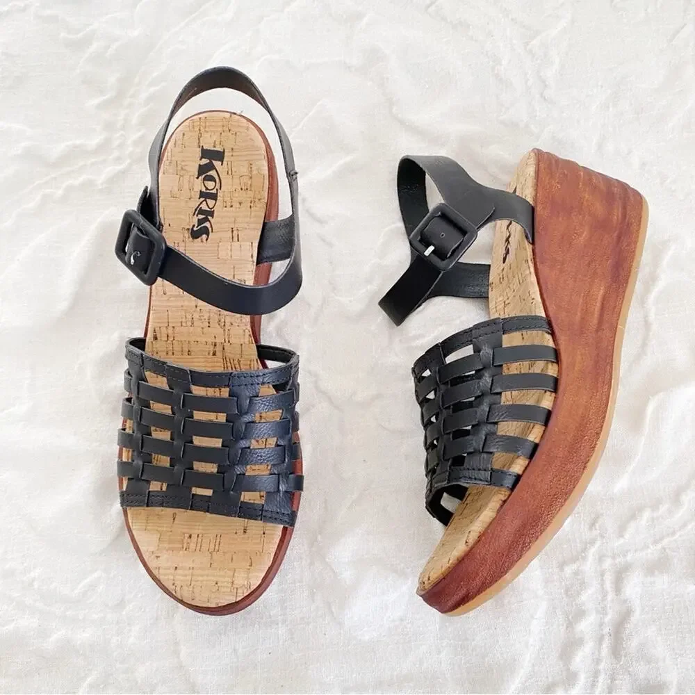 Korks Marley Sandals Size 10 New $100
